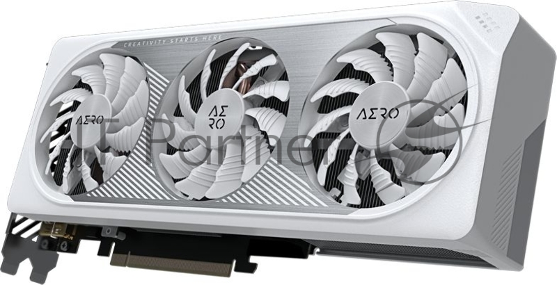 Видеокарта Gigabyte PCI-E 4.0 GV-N406TAERO OC-16GD NVIDIA GeForce RTX 4060TI 16384Mb 128 GDDR6 2580/18000 HDMIx2 DPx2 HDCP Ret