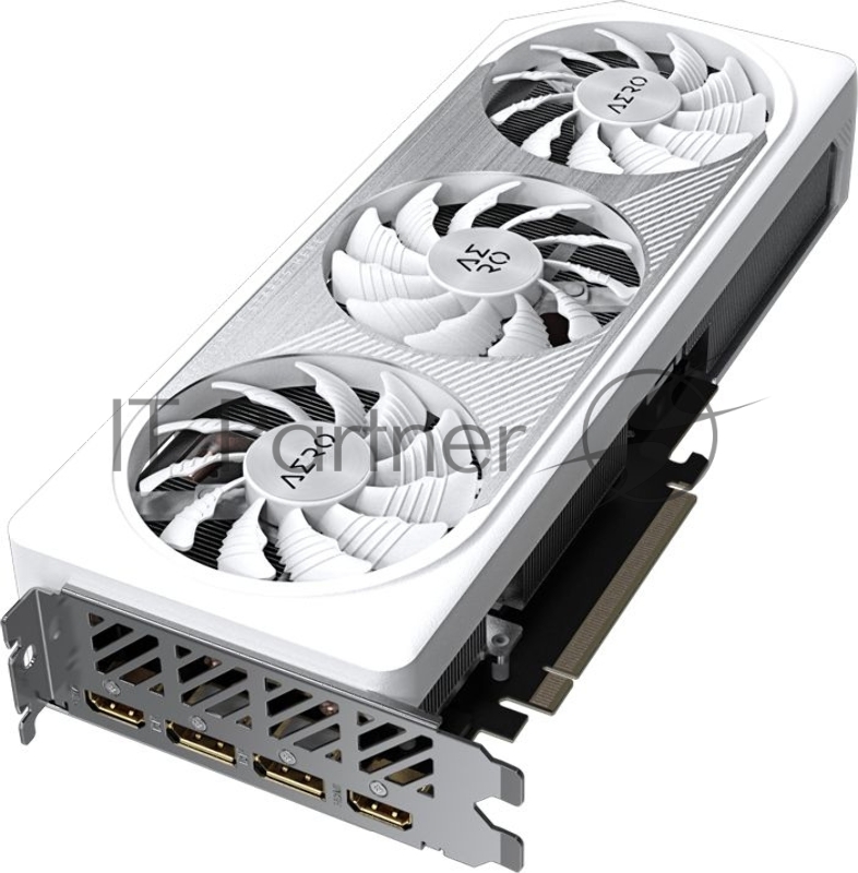 Видеокарта Gigabyte PCI-E 4.0 GV-N406TAERO OC-16GD NVIDIA GeForce RTX 4060TI 16384Mb 128 GDDR6 2580/18000 HDMIx2 DPx2 HDCP Ret