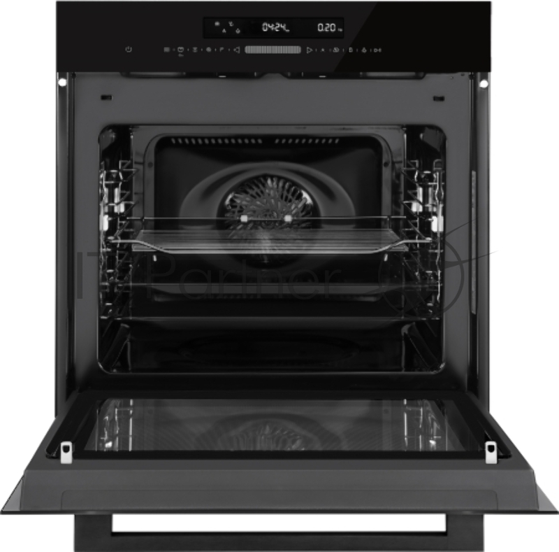 Духовой шкаф с СВЧ Weissgauff EOM 991 SB Black Edition