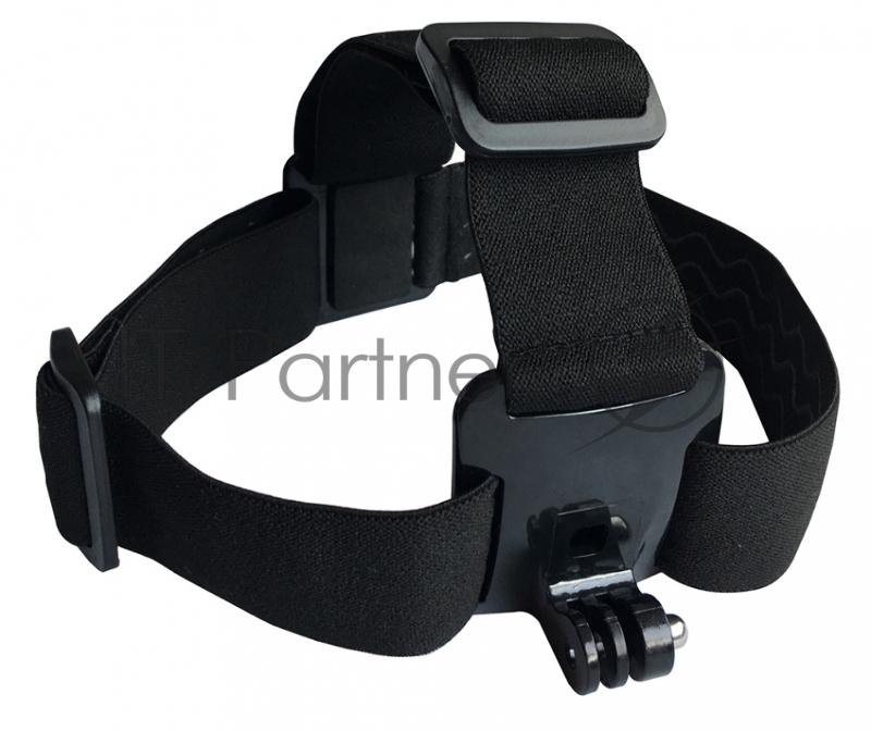 Держатель для экшн-камер Buro Head mount пластик/эластичная ткань для: GoPro