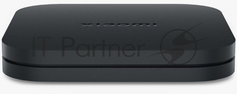 ТВ-приставка Xiaomi Mi TV Box S 2nd Gen black (Google TV, 4К, 2 ГБ ОЗУ, Bluetooth, Wi-Fi, USB, HDMI) (PFJ4167RU)