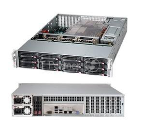 Серв. корпус 2U 19 RM Supermicro CSE-826BE1C-R920LPB, E-ATX, черный (2x920Вт)