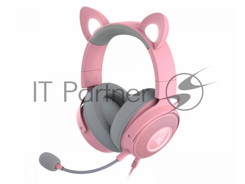 Гарнитура проводная Razer Kraken Kitty V2 Pro quartz (USB ) (RZ04-04510200-R3M1)
