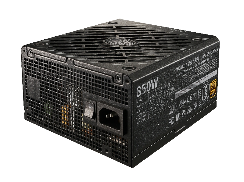 Блок питания 850W Power Supply Cooler Master V850 Gold i Multi A/EU cord