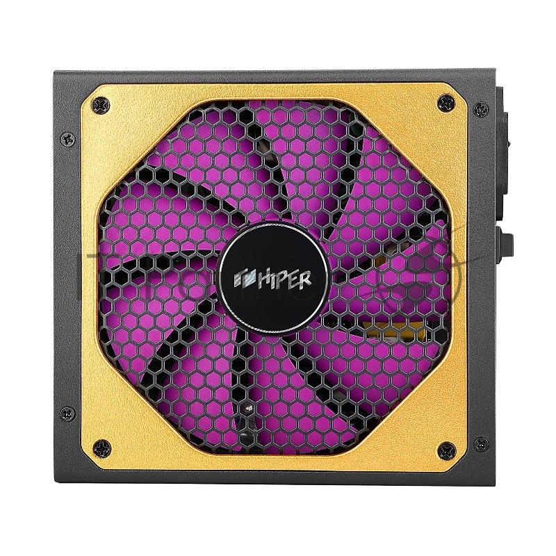 Блок питания для ПК 1300 Ватт PSU HIPER HPG-1300FM (1300W, Gold 14cm Fan, 220V input, Efficiency 93%, Modular, Black)BOX