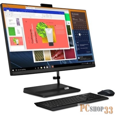 Моноблок Lenovo IdeaCentre AIO 3 27ITL6 27(1920x1080 IPS)/Intel Core i3 1115G4(3Ghz)/8192Mb/256SSDGb/n UHD Graphics/Cam/BT/WiFi/war 1y/8.77kg/black/noOS + RU kbd, mouse WL