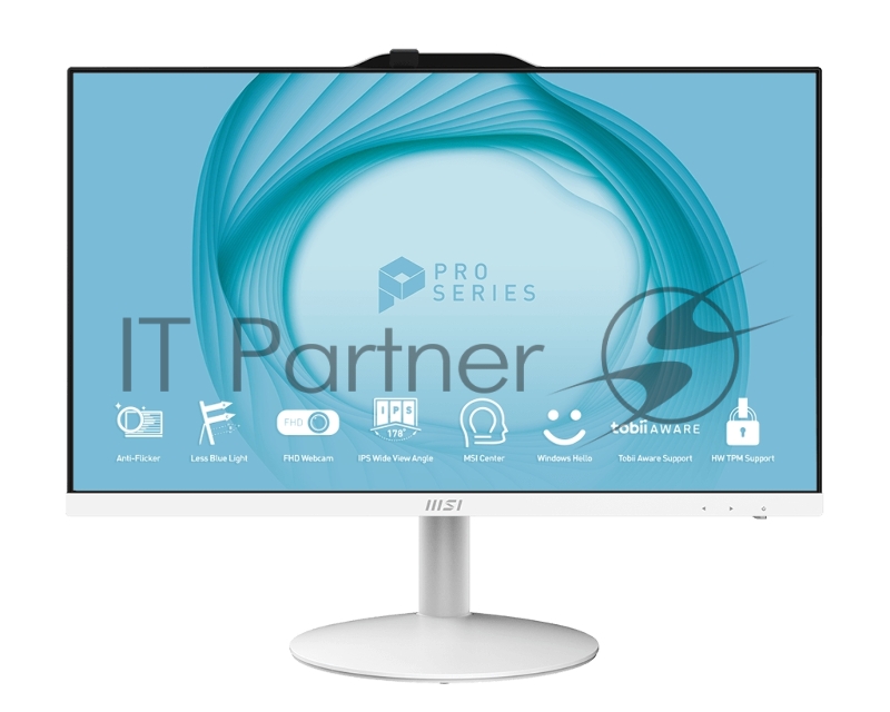 Моноблок MSI PRO AP272 13M-420XRU 27(1920x1080 (матовый))/Intel Core i5 13400(2.5Ghz)/8192Mb/512SSDGb/ UHD Graphics/Cam/BT/WiFi/war 1y/4.63kg/White/DOS