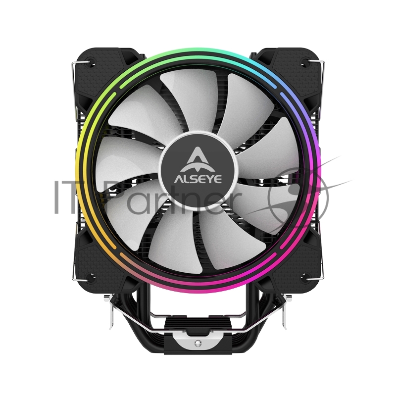 Кулер для процессора персонального компьютера/ CPU Cooler ALSEYE Model H120D-4.0 (Black) II