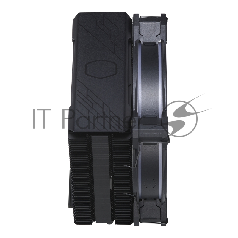 Кулер для процессора Cooler Master Hyper 212 Halo Black (150W, 4-pin, 154mm, tower, Al/Cu, fans: 1x120mm/51.88CFM/27dBA/2050rpm, Black, 1700/1200/115x/AM4/AM5)