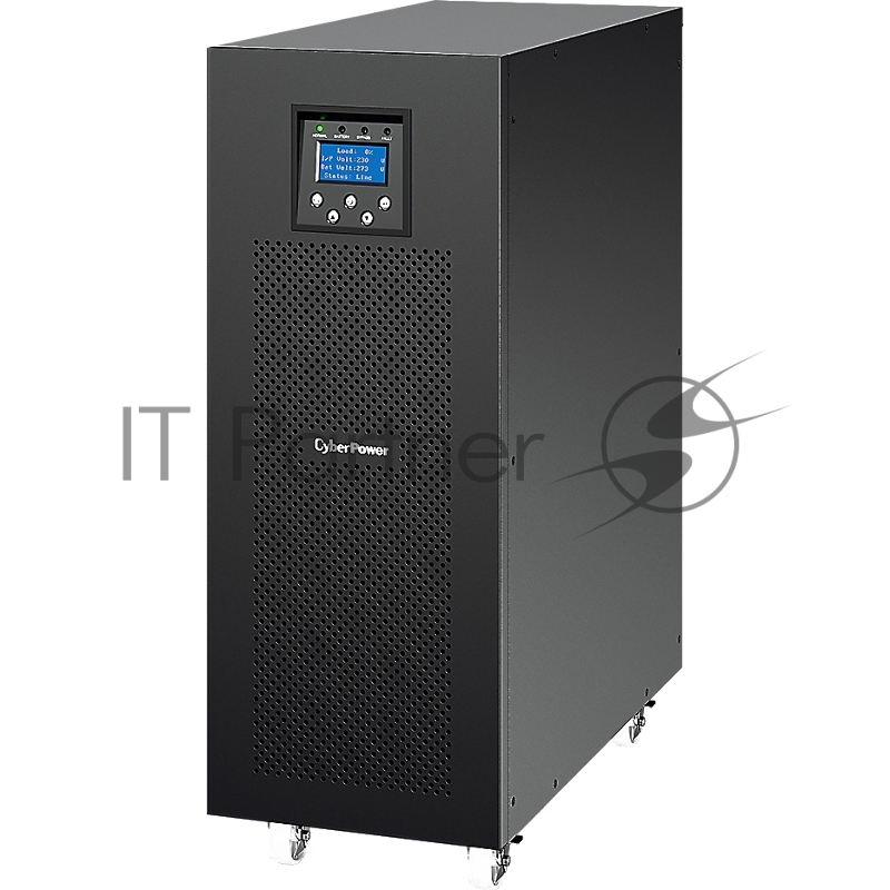 Источник бесперебойного питания UPS Online CyberPower OLS10000E Tower 10000VA/9000W USB/RS-232/SNMPslot, Relay, MB, Cloud Card ( (4 C13, 2 C19, 4 Schuko, terminal block)