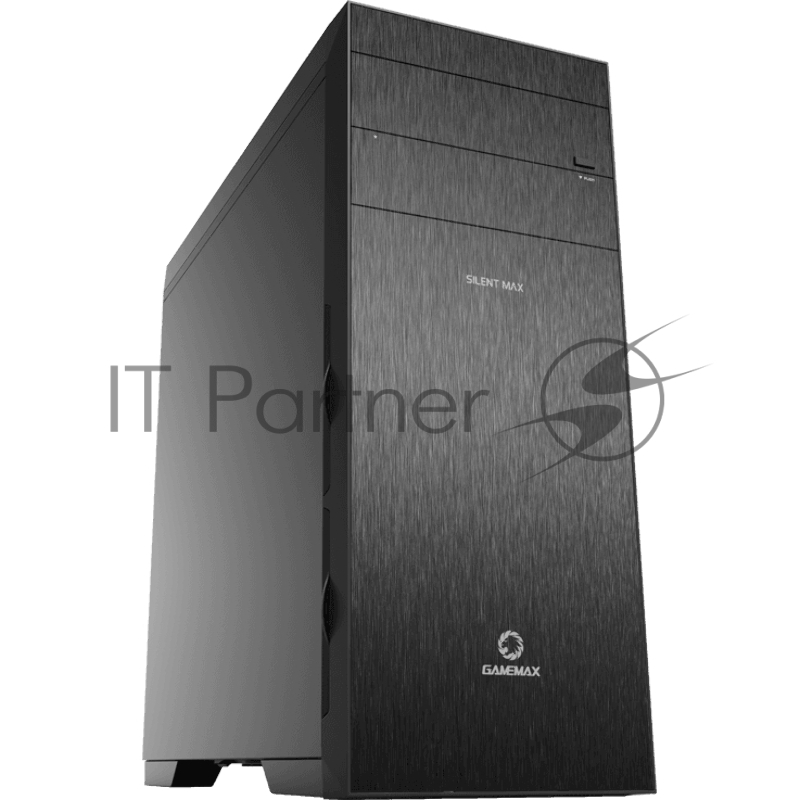Компьютерный корпус, без блока питания ATX Gamemax Silent Max ATX case, black, w/o PSU, w/2xUSB3.0+2xUSB2.0, w/2x12cm top fans (GMX-WFBK), w/2x12cm front fans (GMX-WFBK), w/1x12cm rear fan (GMX-WFBK), w/1x12cm bottom fan (GMX-WFBK)