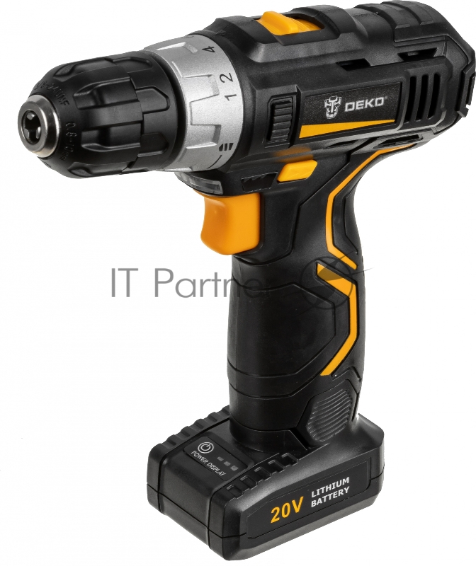 Дрель-шуруповерт Deko GCD20DU3 SET 4 аккум. патрон:быстрозажимной (кейс в комплекте)