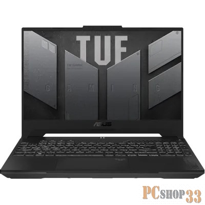 Ноутбук Asus TUF Gaming FA507XI-HQ014 Ryzen 9 7940HS 16Gb SSD512Gb NVIDIA GeForce RTX4070 8Gb 15.6 IPS WQHD (2560x1440) noOS grey WiFi BT Cam (90NR0FF5-M00200)