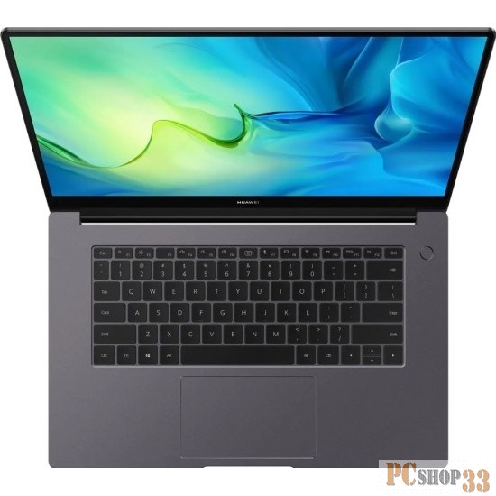 Ноутбук Huawei MateBook D 15 BoDE-WDH9 Core i5 1155G7 8Gb SSD256Gb Intel Iris Xe graphics 15.6 IPS FHD (1920x1080) noOS grey space WiFi BT Cam (53013URV)