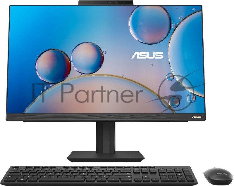 Моноблок Asus E5402WVAK-BA0820 23.8 Full HD i5 1340P (1.9) 8Gb SSD512Gb Iris Xe CR noOS GbitEth WiFi BT 150W клавиатура мышь Cam черный 1920x1080