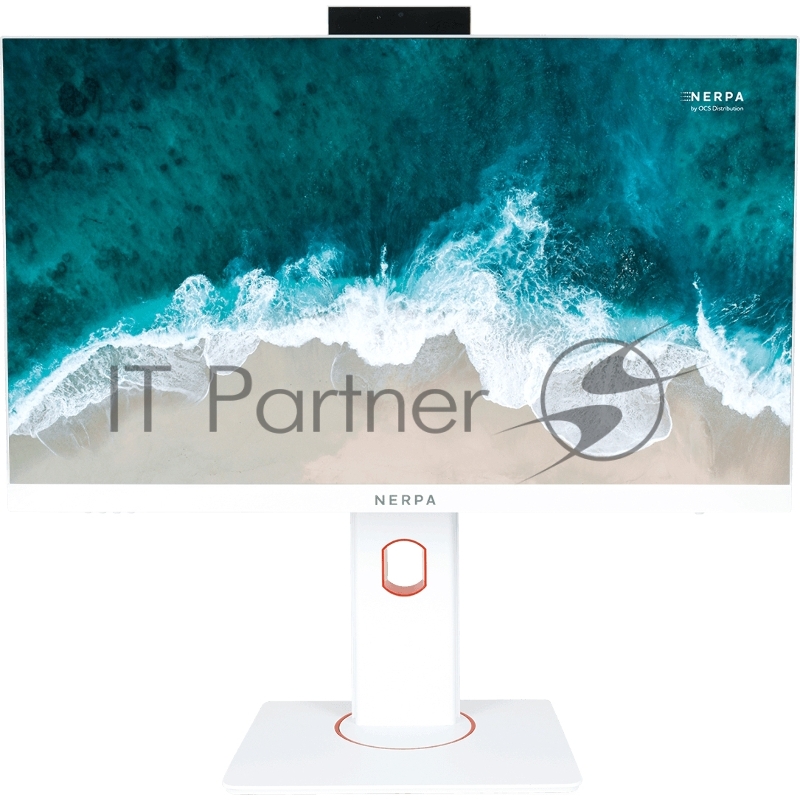 Моноблок NERPA SAIMAA I242-124G HAS 23.8(1920x1080 (матовый) IPS)/Intel Core i5 12400(2.5Ghz)/16384Mb/512SSDGb 1y/7.38kg/white/Win10Pro + VESA/HAS Rotable stand/camera 3mp/cardreader, noKbd&m, внутр БП, Белый