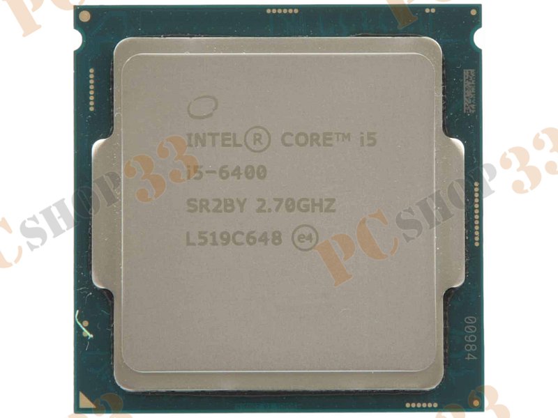 Процессор Intel Core i5-6400 (2.70ГГц, 4x256КБ+6МБ, EM64T, GPU) Socket1151