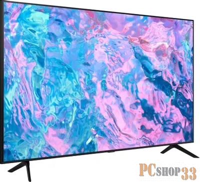 Телевизор LED Samsung 43 UE43CU7100UXRU Series 7 черный 4K Ultra HD 60Hz DVB-T2 DVB-C DVB-S2 USB WiFi Smart TV (RUS)