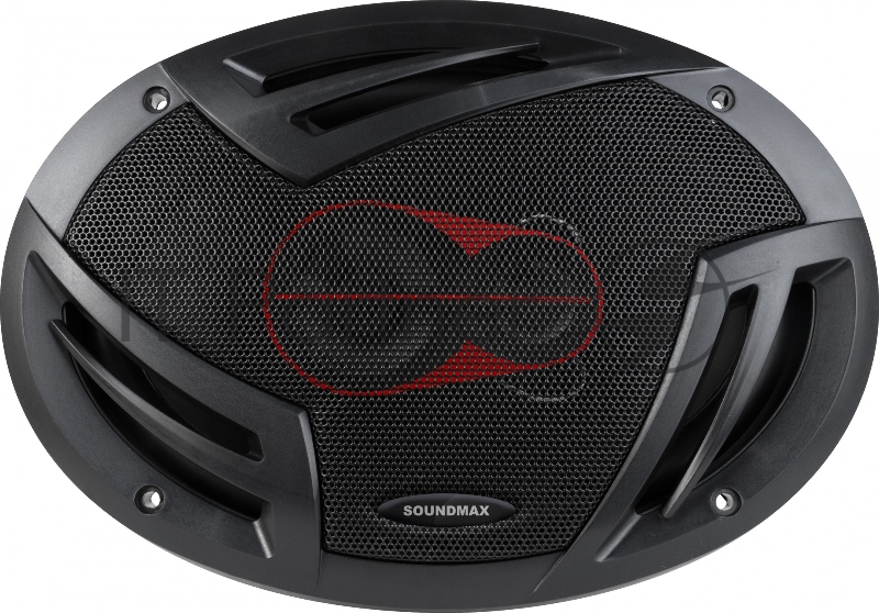 Колонки автомобильные Soundmax SM-CSV693 280Вт 94дБ 4Ом 15x23см (6x9дюйм) (ком.:2кол.) коаксиальные трехполосные