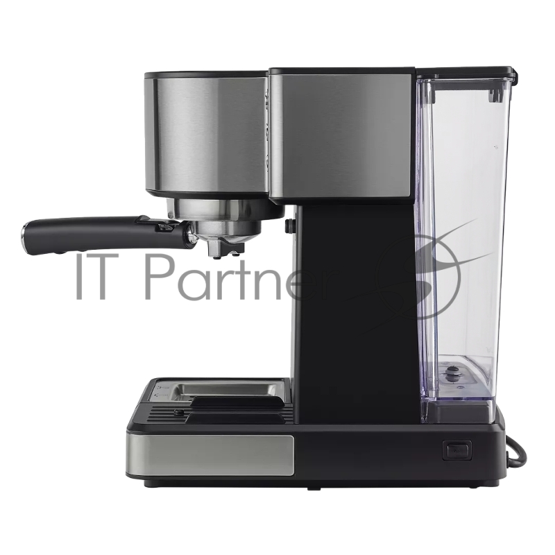 Кофеварка рожковая Polaris PCM 1536E Adore Cappuccino 1350Вт нержавеющая сталь/черный