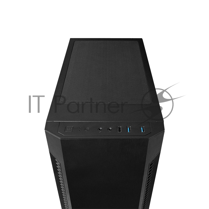Корпус Chieftec Elox case, ATX, Black, 2xUSB3.2 Gen1 + 1x USB2.0