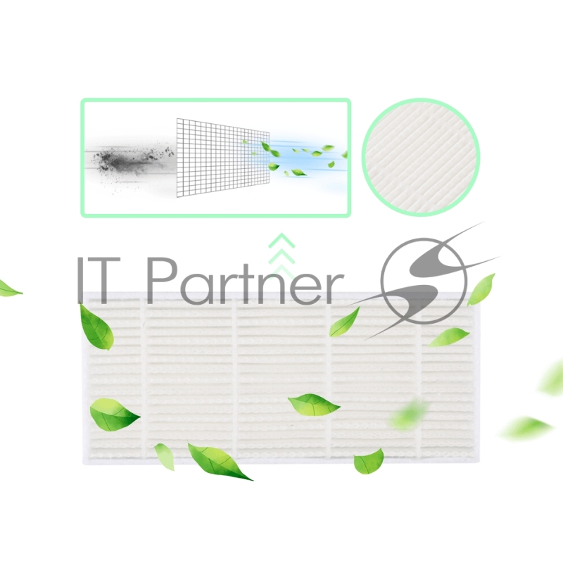 Комплект аксессуаров для робота-пылесоса KYVOL D10/D2/D3/D5S/D6/D7/E20/E25S/E (губка для фильтра - 12 шт., фильтр - 12 шт.)