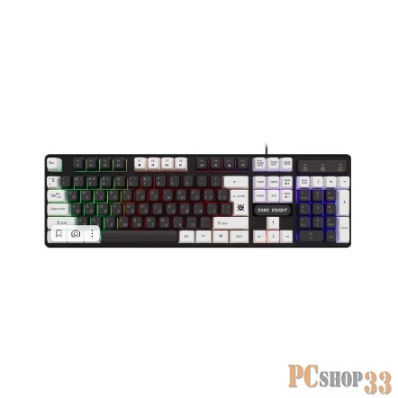 Клавиатура USB DEFENDER GK-077 DARK KNIGHT 45077