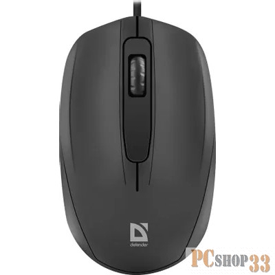 Мышка USB OPTICAL DEFENDER MB-507 BLACK 52507 ALPHA