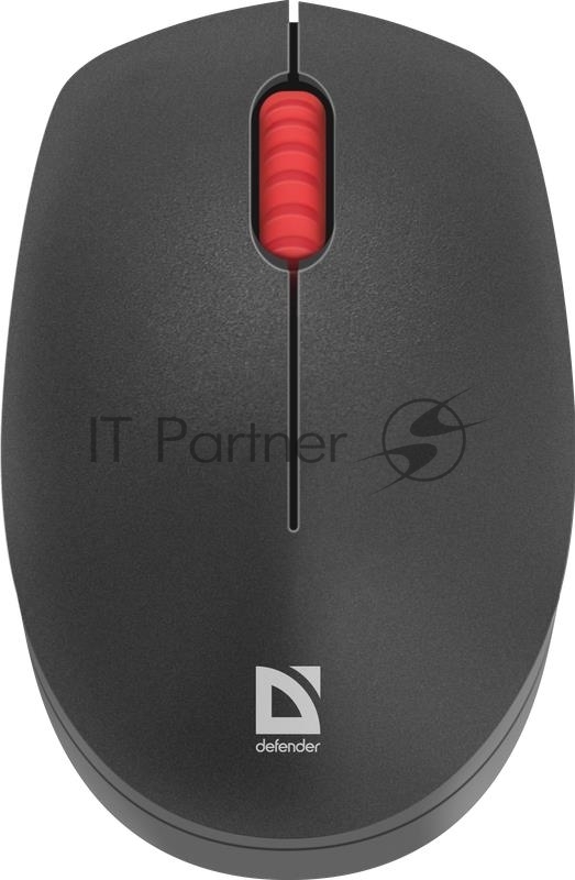 Мышка USB OPTICAL WRL DEFENDER MB-055 BLACK 52055 TIANA