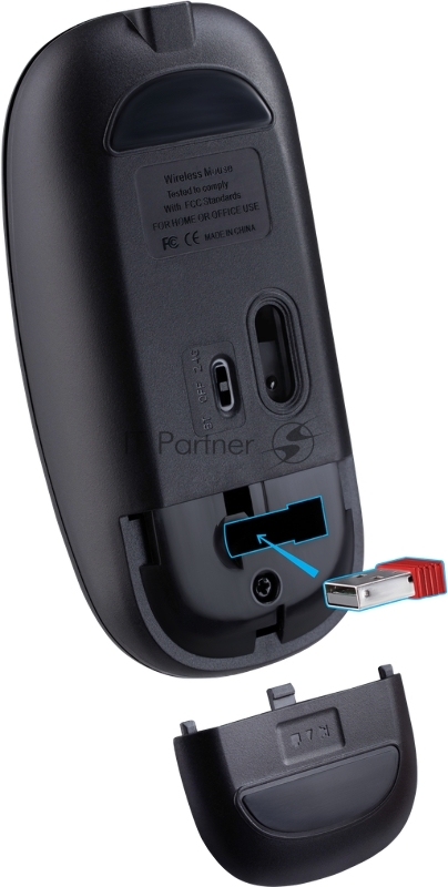 Мышка USB OPTICAL WRL DEFENDER MB-635 BLACK 52635 VITRUAL