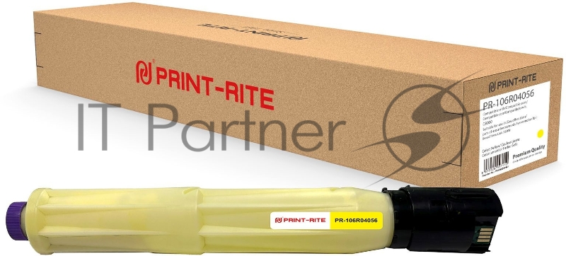Картридж лазерный Print-Rite TFXAGDYPRJ PR-106R04056 106R04056 желтый (16500стр.) для Xerox VersaLink C8000DT