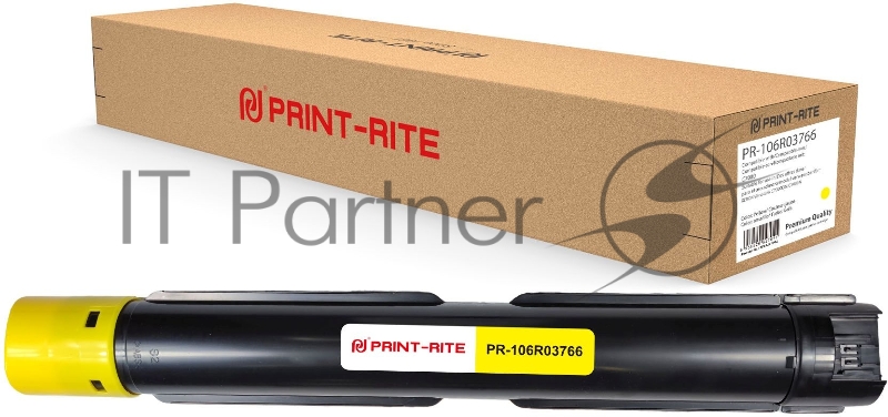 Картридж лазерный Print-Rite TFXAJXYPRJ PR-106R03766 106R03766 желтый (10100стр.) для Xerox VersaLink C7000DN