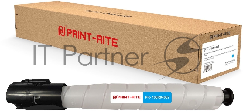 Картридж лазерный Print-Rite TFXALACPRJ PR-106R04082 106R04082 голубой (26500стр.) для Xerox VersaLink C9000DT