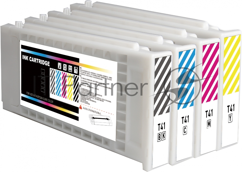 Картридж струйный Cactus CS-EPT41F2 T41F2 голуб.пигм. (350мл) для Epson SureColor SC-T5400M/SC-T3405/SC-T5405