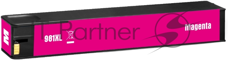 Картридж струйный Cactus CS-L0R10A 981X пурпурный (150мл) для HP PageWide 556dn Enterprise/586dn