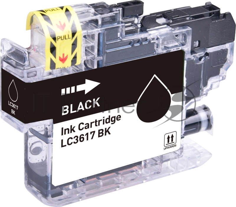 Картридж струйный Cactus CS-LC3617BK черный (16мл) для Brother MFC-J2330DW/J2730DW/J3530DW/J3