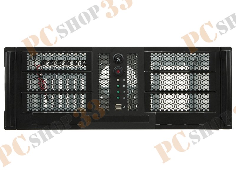 Серв. корпус 4U 19 RM Chenbro RM42300, черный (без БП)