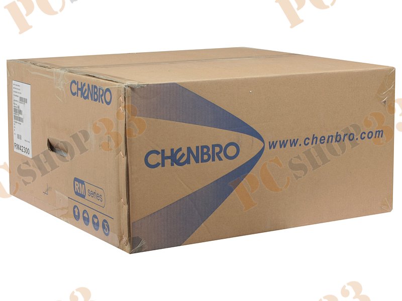 Серв. корпус 4U 19 RM Chenbro RM42300, черный (без БП)