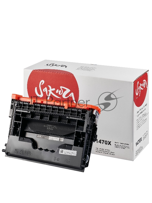 Картридж Sakura W1470X (147X) для HP, черный, 25200 к.