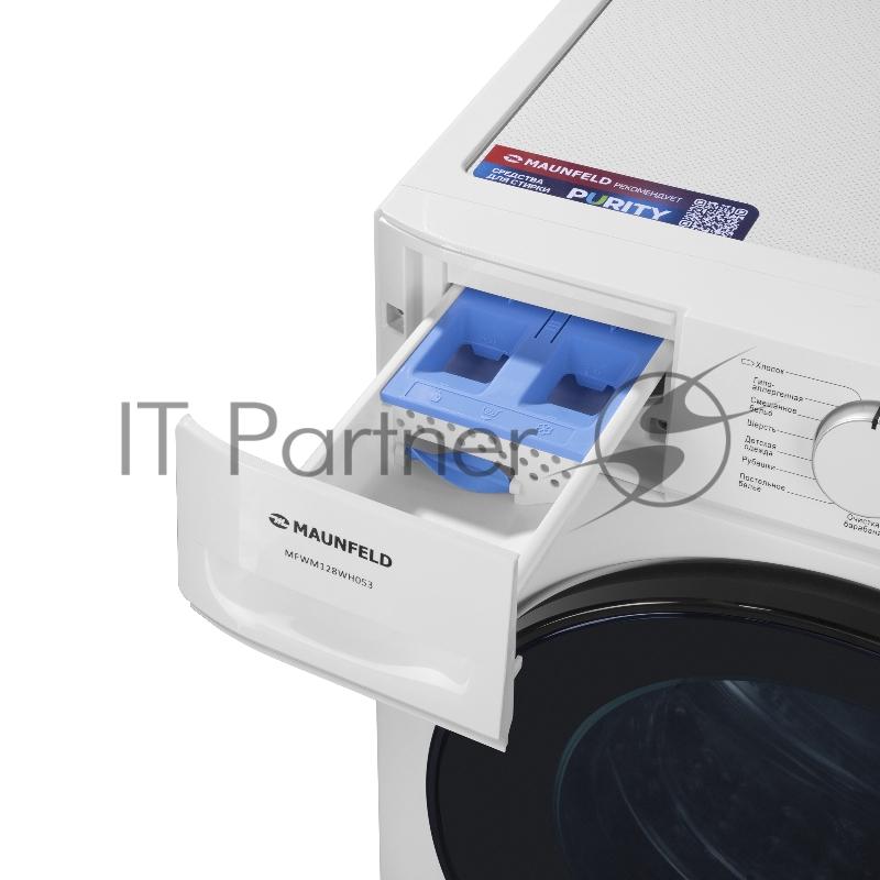 Стиральная машина MAUNFELD MFWM128WH053 c инвертором