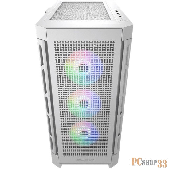 Корпус Cougar Airface Pro RGB White 4x120MM ARGB FAN, ARGB FAN HUB, БЕЗ БП, БЕЛЫЙ, E-ATX