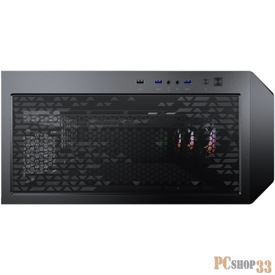Корпус Cougar MX620 RGB 3x120MM ARGB FAN, ARGB FAN HUB, БЕЗ БП, ЧЕРНЫЙ, E-ATX