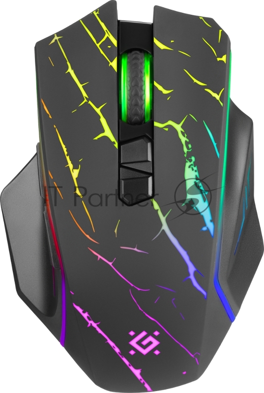 Мышка USB OPTICAL WRL GM-503 BLACK 52992 URAN DEFENDER