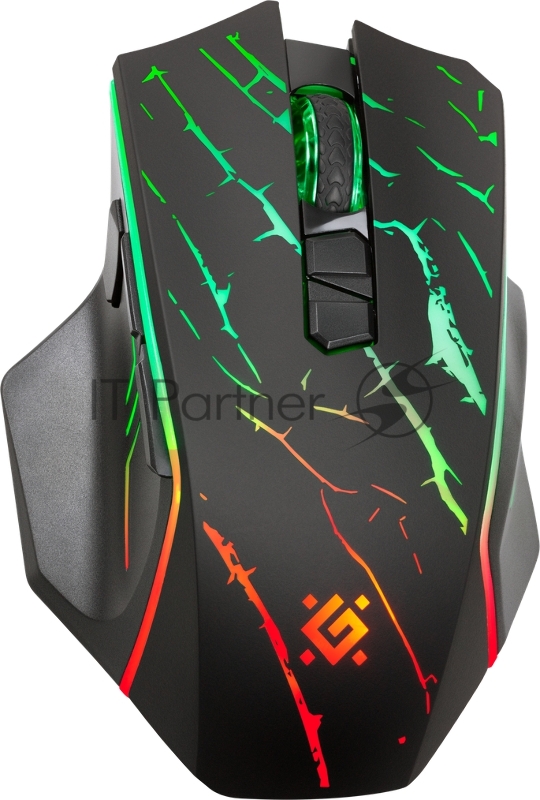 Мышка USB OPTICAL WRL GM-503 BLACK 52992 URAN DEFENDER