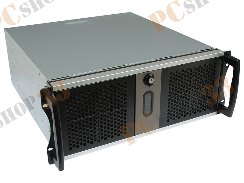 Серв. корпус 4U 19 RM Chenbro RM42300-F2-U3, черный (без БП)