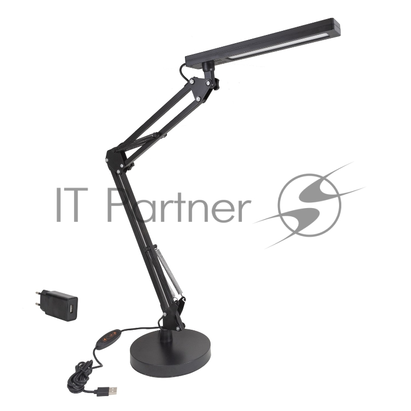 Светильник настольный СТАРТ 4610116204078 со светодиодами CT211 черный -- 12