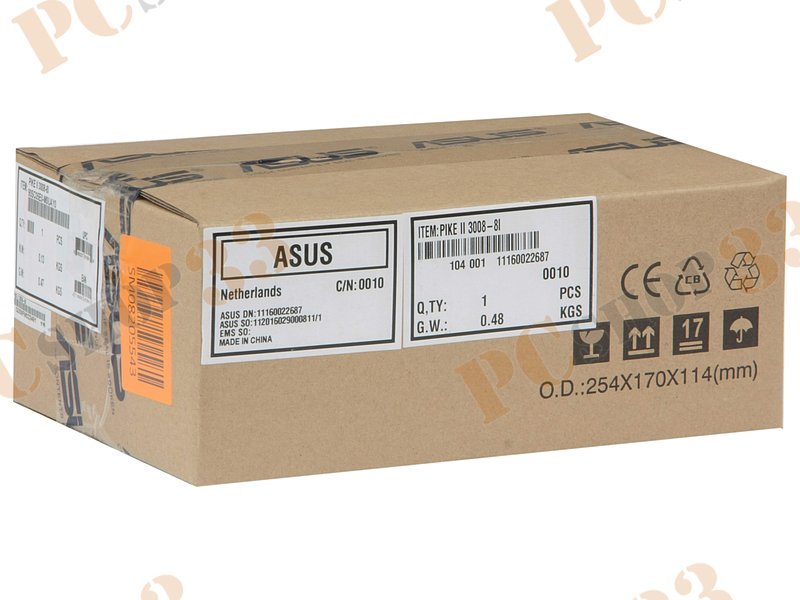 RAID-контроллер SAS/SATA 8 кан. ASUS PIKE II 3008-8i RAID 0/1/10/1E (PCI-E x8)