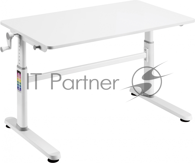 Стол детский Cactus CS-KD-LGY столешница МДФ светло-серый каркас светло-серый 100x80x60см