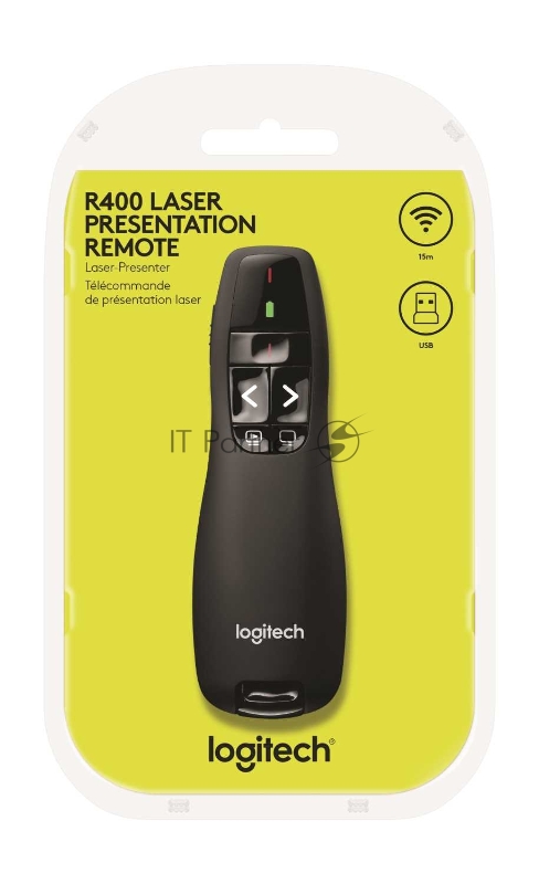 Презентер Logitech PRESENTER,Wireless Presenter R400