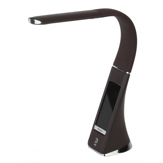 Настольные светильники ЭРА Б0031610 Настольный светодиодный светильник NLED-461-7W-BR коричневый {дизайн